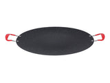 Korean Grill Pan Non Stick Round Portable BBQ Flat Griddle Outdoor Camping Home Barbecue Tray M V1294-YM0901-3111240230212