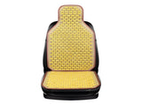 2 in 1 Wooden Car Seat Set, Cooling Backrest Cushion, Breathable Seat Pad, Summer Cool Beige Cushion V1369-AZ3-W-10209