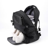 Pink And Black Large Capacity Sports Backpack, Waterproof Basketball & Soccer Bag, Separate Shoe V888-ELOSUNG13419