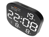 Digital Clock Large Screen LED USB 5V Remote Multifunctional Temperature Month Display Luminous V1294-YM0901-3115230114511