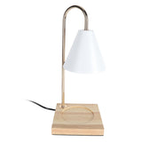 Candle Warmer Lamp Dimmable Decorative Electric Candle Warmer Lamp with Oak Base for Bedroom Living V1294-YM0901-3119240050212