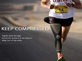 Compression Leg Sleeves - Knee & Calf Support for Running, Arthritis, Joint Pain Relief - Infused V1370-AZ4-17589