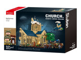 Sluban B1532 Model Kit 44cm Battle Of Sainte Mere Eglise D-Day WWII Paratrooper Army Building B SLB1532