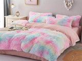 Tie Dye Avignon Botanical Quilt / Doona / Duvet Cover set V745-AQ030115K3