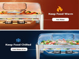 5 Star Chef 9L Chafing Dish Buffet Warmer Food Warmer Catering Server CD-9L-180P-SS