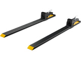 Pallet Forks, 1814 kg Capacity clamp on Pallet Forks, 1490 mm Tractor Bucket Forks, Heavy Duty Front V952-HCF60INCH4000OC4YV0