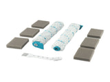 For Aqua PowerVac Accessory Kit Tailored for Leifheit Battery Wiper Regulus Comes with Dual Roller V1189-LWWAL-20260327-04903