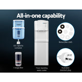 Devanti Water Cooler Dispenser Stand 22L Bottle White WD-5312-22BP-WH