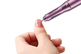 Electric Manicure Tools Kit File Machine Cordless Nail Drill Trimmer Nail Grind Trim Polish-Purple V1263-JX-7476-2