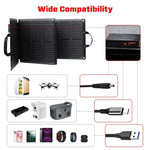 100W Solar Panel Portable Charger JumpsPower Power Generator Foldable V274-VE-JP-SOLPAN-100W