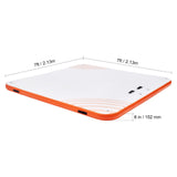 Inflatable Floating Dock, 7 x 7FT Inflatable Dock Platform, Non-Slip Water Floating Dock Mat with V952-CQFT7X7FTBJHTBHI7V0