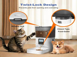 Automatic Cat Feeder 4L Cat Feeder Programmable Cat Feeder Cat Food Dispenser V1107-135-85358