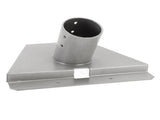 Satellite Pipe Adapter Easy to Install Weather Resistant Aluminum Alloy Satellite Pole Mount Adapter V1294-YM0901-3114240087111