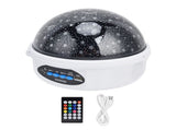 Star Projector Colorful Remote Control Star Sky Night Lamp USB Charging Night Light for Party KTV V1294-YM0710-3119210186811