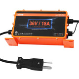 Golf Cart Battery Charger, 18 AMP, Smart Club Car Charger with Crowfoot Plug, Compatible with V952-GEFQCDCCDQBJ8TMUXV3
