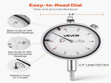 Dial Test Indicator and Bore Gauge Measuring Tool Set, Dial Indicator 0.03 Accuracy, 50.8-152.4 V952-NJCLGJGJDNJBWDXZQ001V0