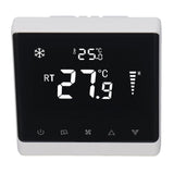 Air Conditioning Fan Thermostat Home Touchscreen Thermostat Panel Temperature Controller DC V1294-YM0512-3114220098411
