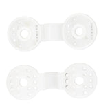 100pcs Shade Cloth Plastic Clips Round Fixing Clips for Greenhouse Outdoor Garden Anti Bird Netting V1294-YM0703-3111230103612