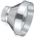 8 Inch to 4 Inch Duct Reducer Increaser Galvanized Steel Air Duct Adapter Round Crimped Pipe V1258-DP02-F-877