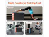 3 in 1 Plyometric Jump Box, 16/14/12 Inch Cotton Plyo Box, Platform & Jumping Agility Box, Anti-Slip V952-SHYTX161412YKXBJSV0