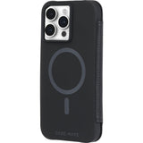 Case-Mate Wallet Folio MagSafe Case For iPhone 15 Pro Max - Black V578-CM051628