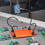 VEVOR Magnetic Helping Hands Soldering Station 4 Flexible Arms Alligator Clips V952-FZSHJZ4GFZSB4B9HD001V0