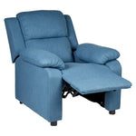 Erika Navy Blue Adult Recliner Sofa Chair Blue Lounge Couch Armchair Furniture V563-75611