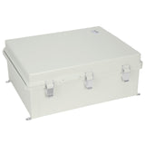 Outdoor Electrical Junction Box, 350 x 250 x 150 mm, ABS Plastic Electrical Enclosure Box with V952-SLJXHABS14X138LEDV0