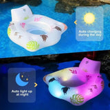 NNEOBA Light-up Inflatable Pool Float Chair V728-1005006807313682