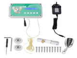 Chicken Coop Door Controller IP44 Waterproof Timer Remote Control Dual Power Supply Automatic V1294-YM0901-3111240088313