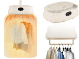Portable Mini Clothes Dryer, Foldable Electric Drying Cabinet with PTC Heating, 3D Airflow and Timer V1189-LC-RY-00301