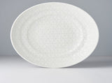 Serving Bowl 28.5cm White Star Glaze V637-C5170
