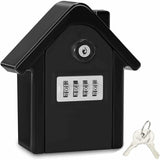 Wall Mounted Key Box With Digital Code & Emergency Keys, Large Key Box Xl Size Outdoor Key V1188-MS-227-2305