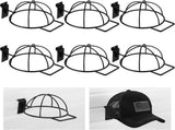 6 Pcs Slat Wall Hat Display Wire Headwear Rack Slatwall Accessories Metal Retail Display Racks for V1258-DP02-C-2263