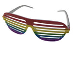 12x RAINBOW GLASSES Sunglasses Mardi Gras Gay Pride LGBT Party Costume BULK V563-21036-12PK