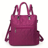 Fashionable Backpack Dual Strap Backpack Travel Backpack Daily Use Backpack - Gray - Size 36-34-14 V1347-DSZ-001-123-GRY-36-34-14