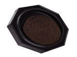Bamboo Tea Tray Teapot Mat Serving Tray Coaster Kitchen Tea Ceremony AccessoriesBrown Octagonal V1294-YM0901-3118210075911