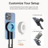 ULANZI MA30 Magnetic Phone Tripod Stand for iPhone - Aluminium Maglock Smartphone Mini Tripod Pocket V413-M030