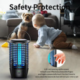 2-in-1 Rechargeable Mosquito Zapper & Camping Lantern - 3600mAh Battery - 2000V Electric Insect V888-ELOSUNG41782