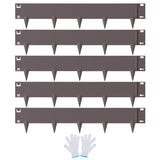 Steel Landscape Edging, 5-pack Steel Garden Edging Borders, 39" L x 5" H Strips, Hammer-in Edging V952-CPPZ5INCH162R3IS3V0