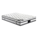 Mattress Euro Top King Size Pocket Spring Coil with Knitted Fabric Medium Firm 34cm Thick V43-MAT-PET-K