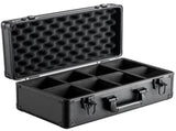 Graded Card Storage Box, 4 Slots, Graded Sports Cards Holder Carrying Case with Key Lock Foam V952-FJKSNHYCSKK9N54I7V0
