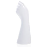 Plated Silver Ceramic Hand Vase Decorative Human Body Arm Sculpture for Desktop Decor V1369-AZ3-W-18306