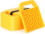 8 Pieces RV Stabilizing Jack Pads Camper Jack Pads RV Leveling with Handle Camper Stabilizer V1258-DP02-C-3069