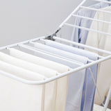 Floor-Standing Folding Wing-Shaped Drying Rack-White V1161-106863