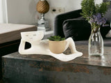 Artificial Potted Plant Fake Plant Decors for Room Cute Bedroom Accessories Ornaments Indoor Fake V1369-AZ3-W-13934