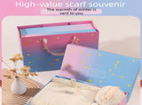 White Winter Gift Box Set for Women - Soft Warm V888-ELOSUNG53150