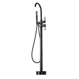 Freestanding Bathtub Faucet, Floor Mount, Freestanding Tub Filler, Shower Mixer Taps, Two Water V952-GHKSLTSYXYGH0IJXEV0