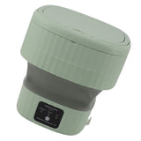 Portable Washing Machine 9L 10W Foldable Bucket Washer Low Noise Mini Washer 100240V for Underwear V1294-YM0901-3113230354513