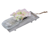 Wall Jar Decor Retro Style Glass Bottle Lamp Silk Flower Decoration for Home Door V1294-YM0523-3115220012911